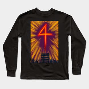 "4"  --  oils in ProCreate Long Sleeve T-Shirt